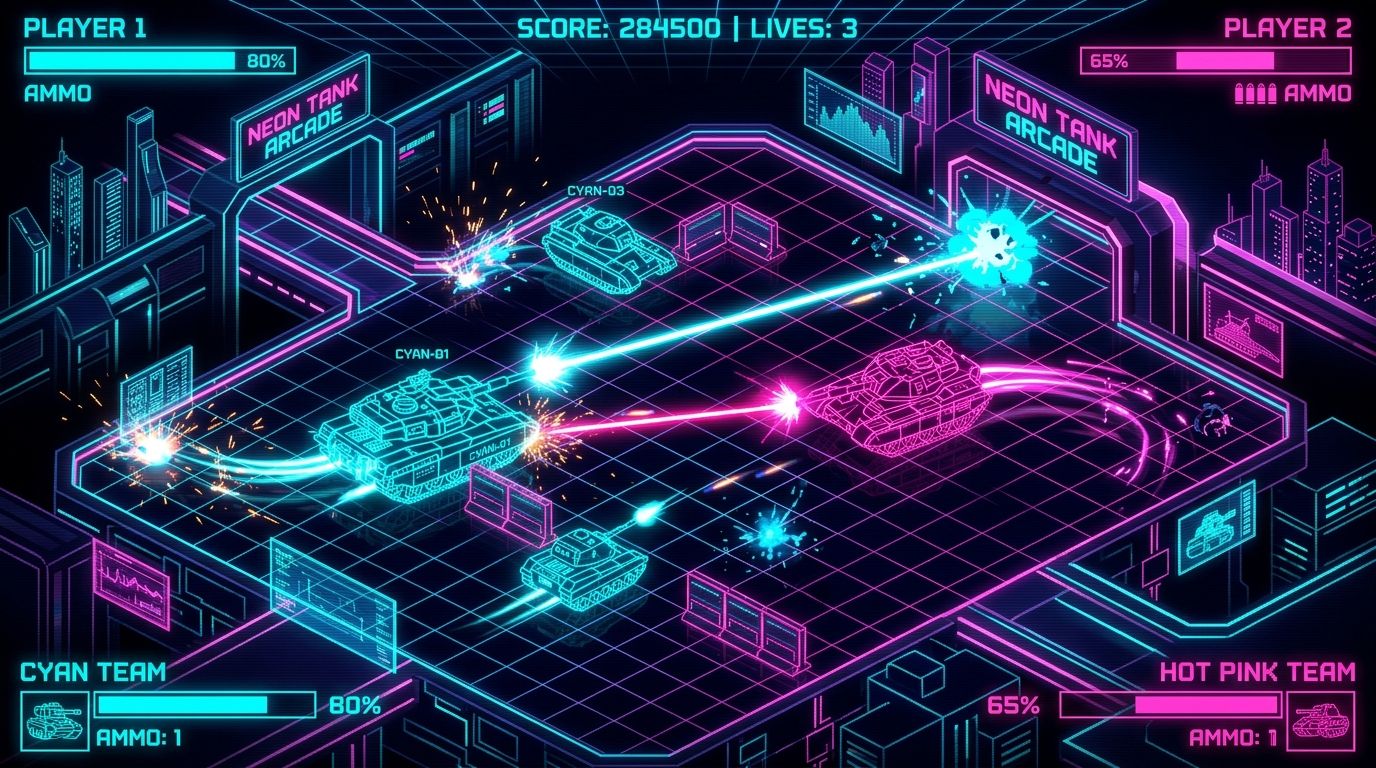 NEON TANK RUMBLE